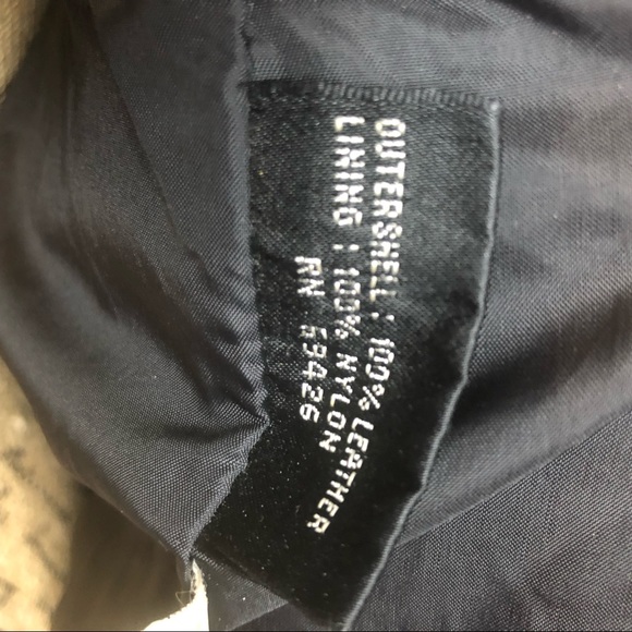 SOLD-Wilson women’s Hooded leather jacket - Picture 7 of 8